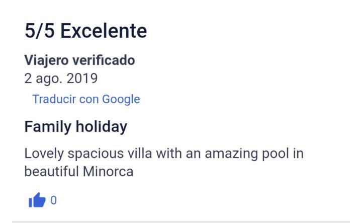 Villa Sirena Cala'N Blanes  Exterior photo